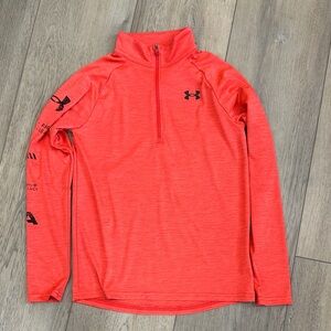 Under Armour Bright Red Long Sleeve Top